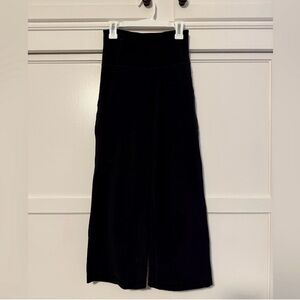 lululemon NWT Align HR Wide-Leg Crop 23" - Black